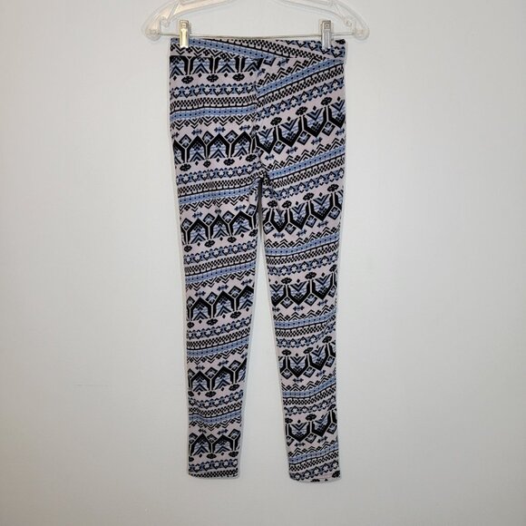 NEW‎ Fancy Fans Leggings Stretch Pants Colorful Womens S/M New With Tags - Picture 2 of 6